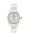 Versace Dv One Automatic Watch In White