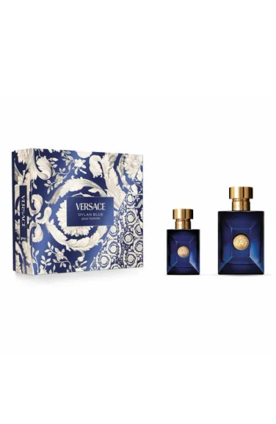 Versace Dylan Blue Eau De Toilette 2-piece Gift Set $188 Value In Transparent