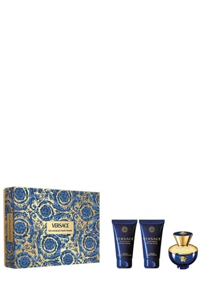 Versace Dylan Blue Femme Eau De Parfum Set 50ml In White