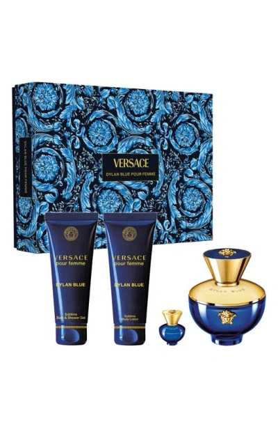 Versace Dylan Blue Pour Femme Eau De Parfum Spring Gift Set $199 Value