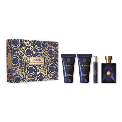 Versace Dylan Blue Pour Homme 4 Piece Gift Set
