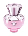 Versace Dylan Blush Pink Eau De Parfum 1.7 Oz. In Transparent