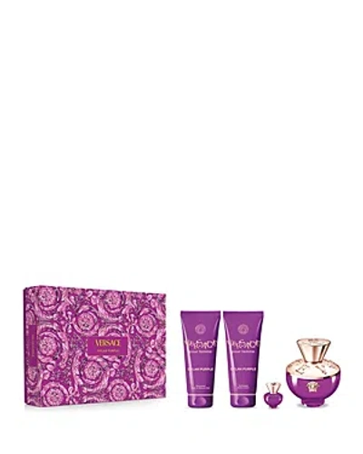 Versace Dylan Purple Eau De Parfum Gift Set ($199 Value) In White