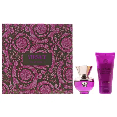 Versace Dylan Purple Set 1 oz Edp/1.7 oz Body Lotion