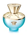 Versace Dylan Turquoise Pour Femme 3.4 oz/ 100 ml In Blue
