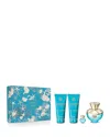 Versace Dylan Turquoise Eau De Toilette Gift Set ($178 Value)