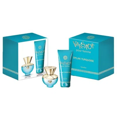 Versace Dylan Turquoise Gift Set Fragrances 8011003858606