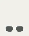 Versace E4478u Square Sunglasses In White