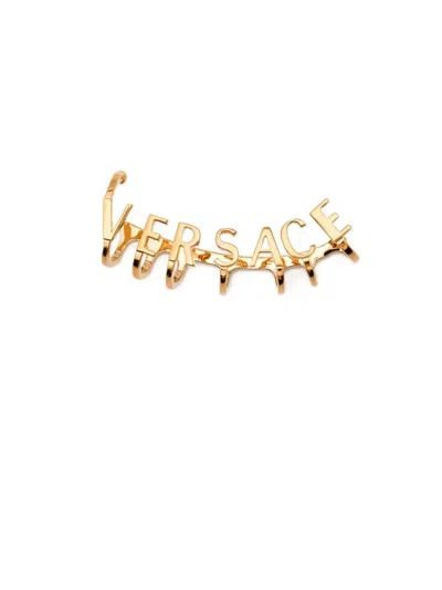 Versace Earcuff Sx Accessories In Gray