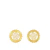 Versace Earrings - Metal - Gold In Gold