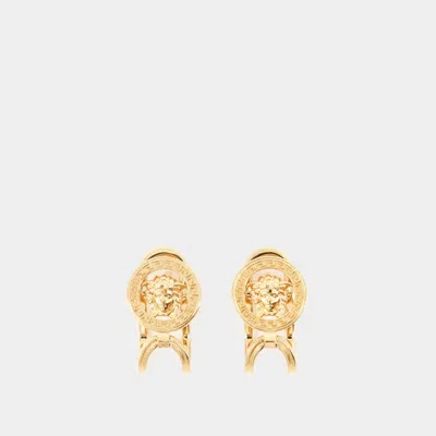 Versace Earrings -  - Metal - Gold