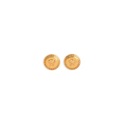 Versace Earrings In Gold