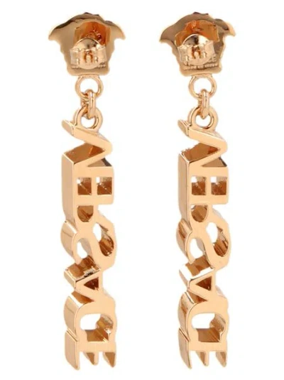 Versace Earrings In Silver