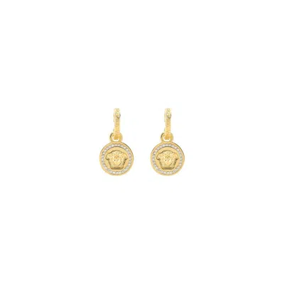 Versace Earrings In Black