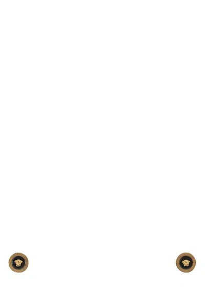 Versace Earrings In Black