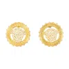 Versace Earrings - Metal - Gold In Gold