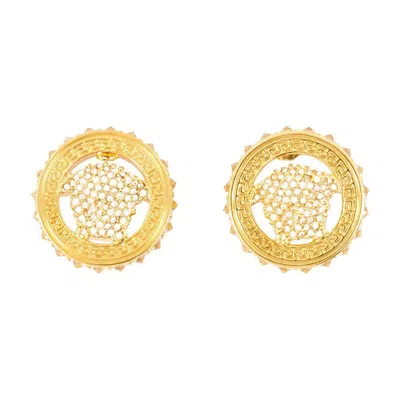 Versace Earrings In Gold