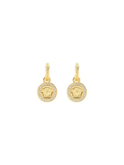 Versace Earrings In Gold