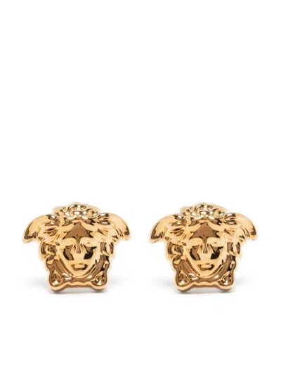 Versace Earrings Metal In Gold