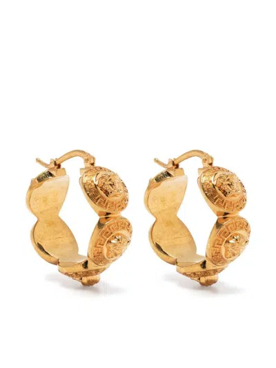 Versace Earrings In Tributegold