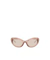 Versace Eclipse Cat-eye Sunglasses In Gold