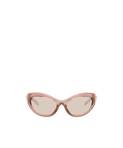 Versace Eclipse Cat-eye Sunglasses In Gold