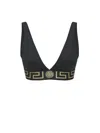 Versace Triangle Lycra Bikini Top