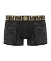 Versace Lace Boxer With Greca Pattern