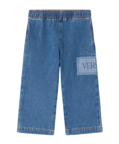 Versace Elastic Waist Jeans