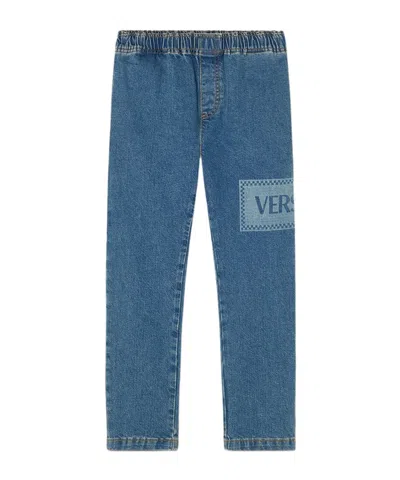 Versace Elastic Waist Jeans