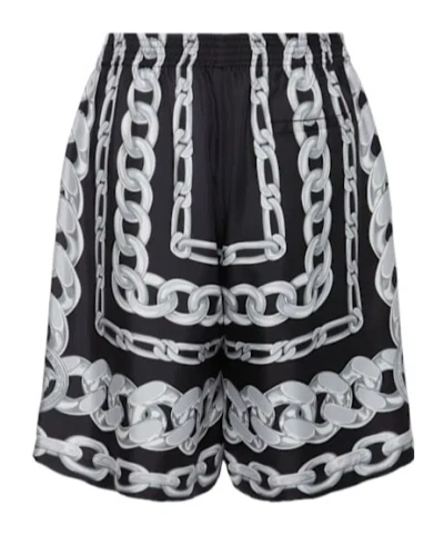 VERSACE ELASTIC WAIST SHORTS