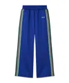 Versace Elastic Waist Sweatpants In Blue