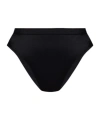Versace Elastic Waist Swimming Trunks In Black