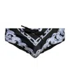 Versace Elastic Waist Swimming Trunks In Black