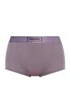 Versace Elastic Waist Underwear In Gray