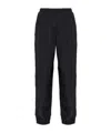Versace Elastic Waist Casual Pants In Black
