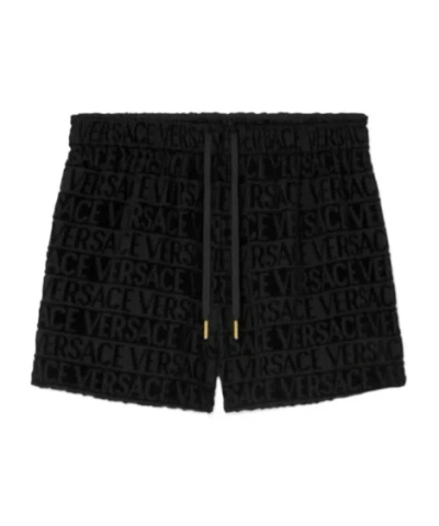 Versace Elasticated Drawstring Waistband Shorts