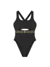 Versace Swimwear In Black