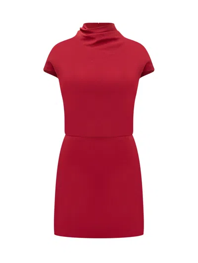 Versace Elegant Suit Dress - Mini Style In Red