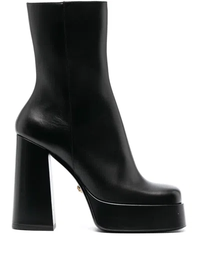 VERSACE ELEVATED PLATFORM ANKLE BOOT