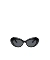 Versace Womens Black Ve4455u Cat-eye Acetate Sunglasses In Gray