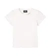 Versace Embellished Cotton Jersey T-shirt In Neutral
