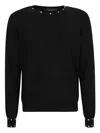 Versace Embellished Crewneck Sweater