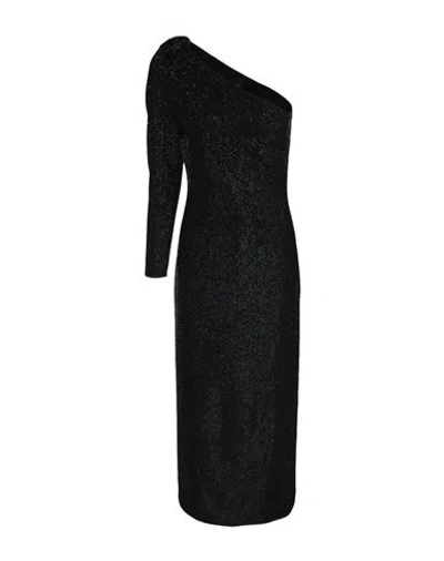 Versace Embellished Silk Evening Gown In Black