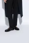 Versace Embellished Loafers In Black