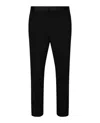 Versace Embellished Panel Formal Pants In Black