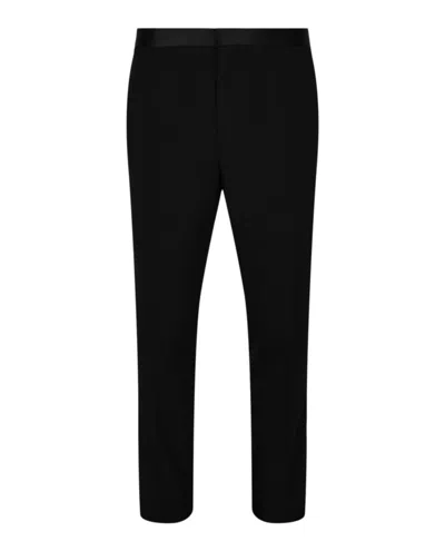 VERSACE EMBELLISHED PANEL FORMAL PANTS