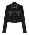 Versace Blazer Informal In Crepe Di Lana Light Weight In Multi