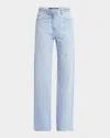 Versace Embellished Straight-leg Jeans