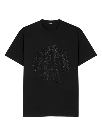 Versace Verziertes T-shirt In Black